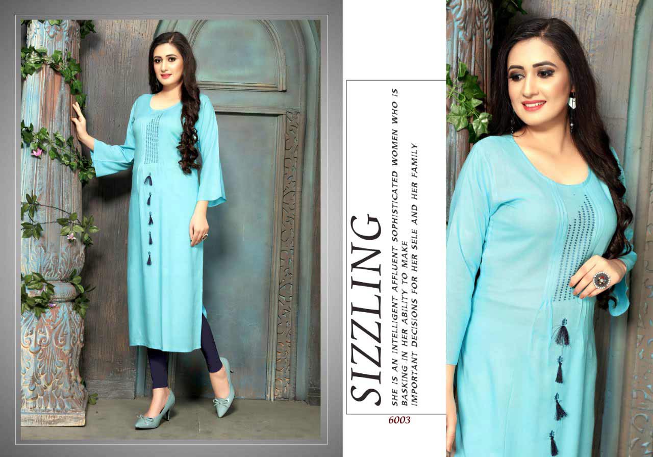 Luxuria Ocean Vol-2 Embroidery Wholesale Kurti Luxuria Ocean Vol-2 Embroidery Wholesale Kurti